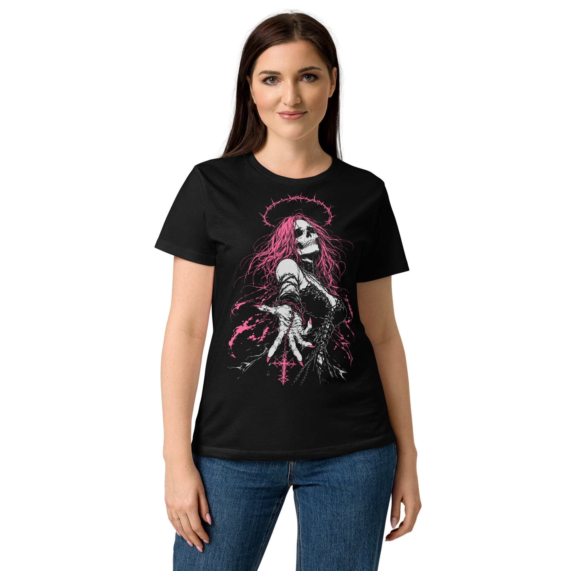 Skeleton Girl Women's T-shirt - Bild 2