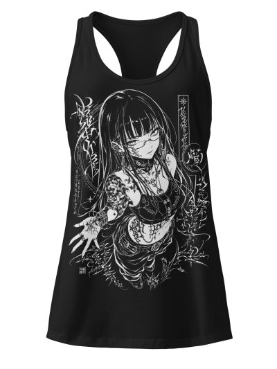 Anime Girl Racerback Linne