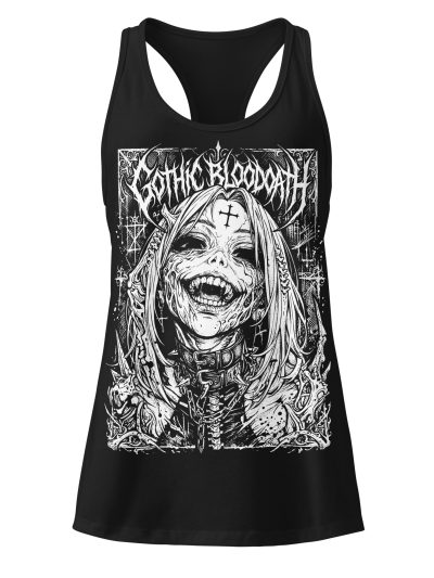Gothic Bloodoath Racerback Linne