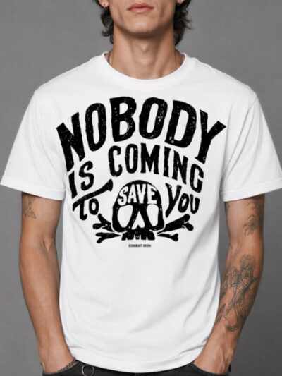 Nobody Is Coming T-shirt [Vit]