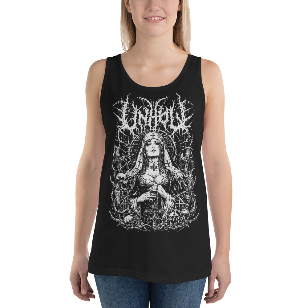 Unholy Black Metal Nun Linne - Bild 2