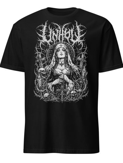 Unholy Black Metal Nun T-shirt