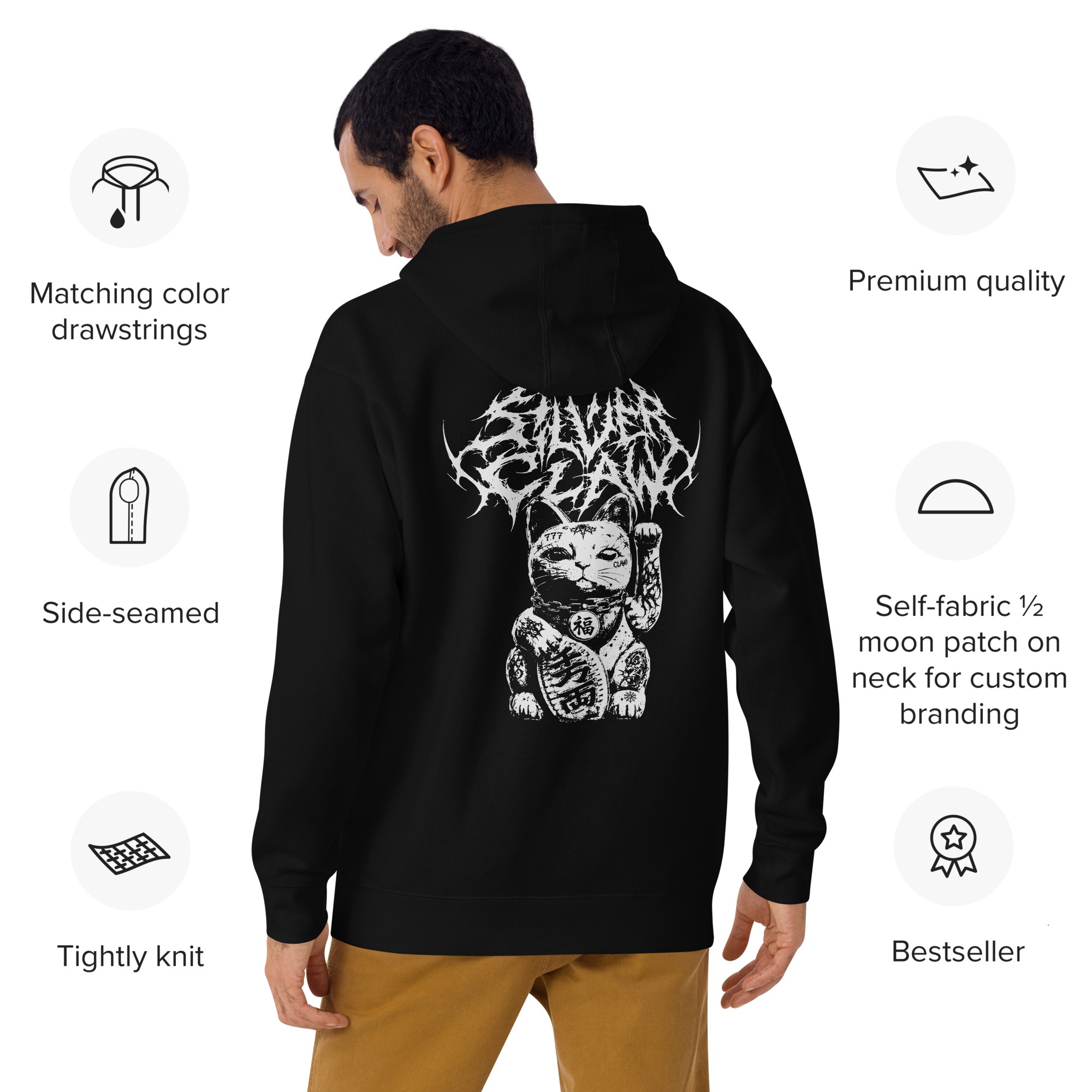 Silver Claw Hoodie - Bild 3