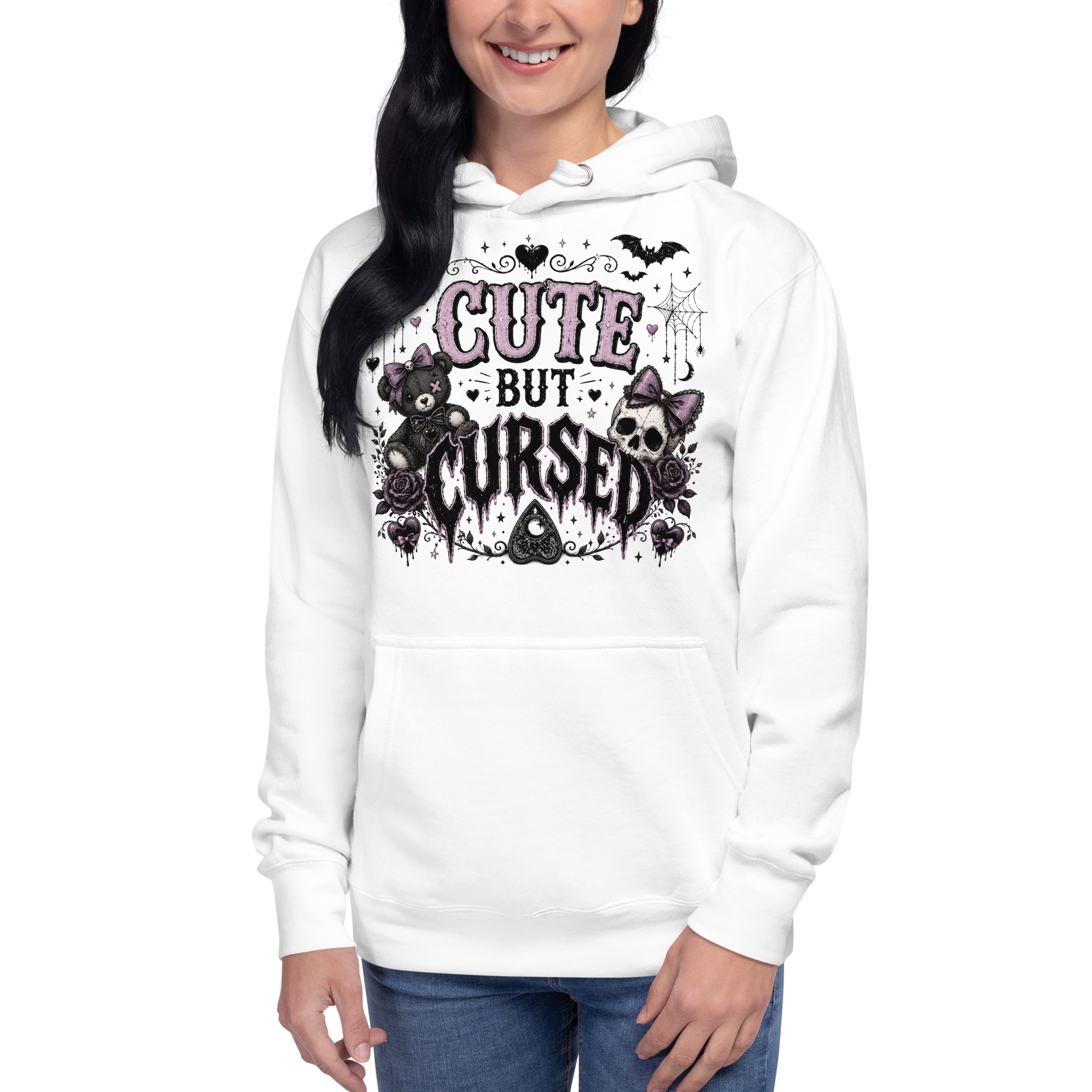 Cute But Cursed Hoodie - Bild 2
