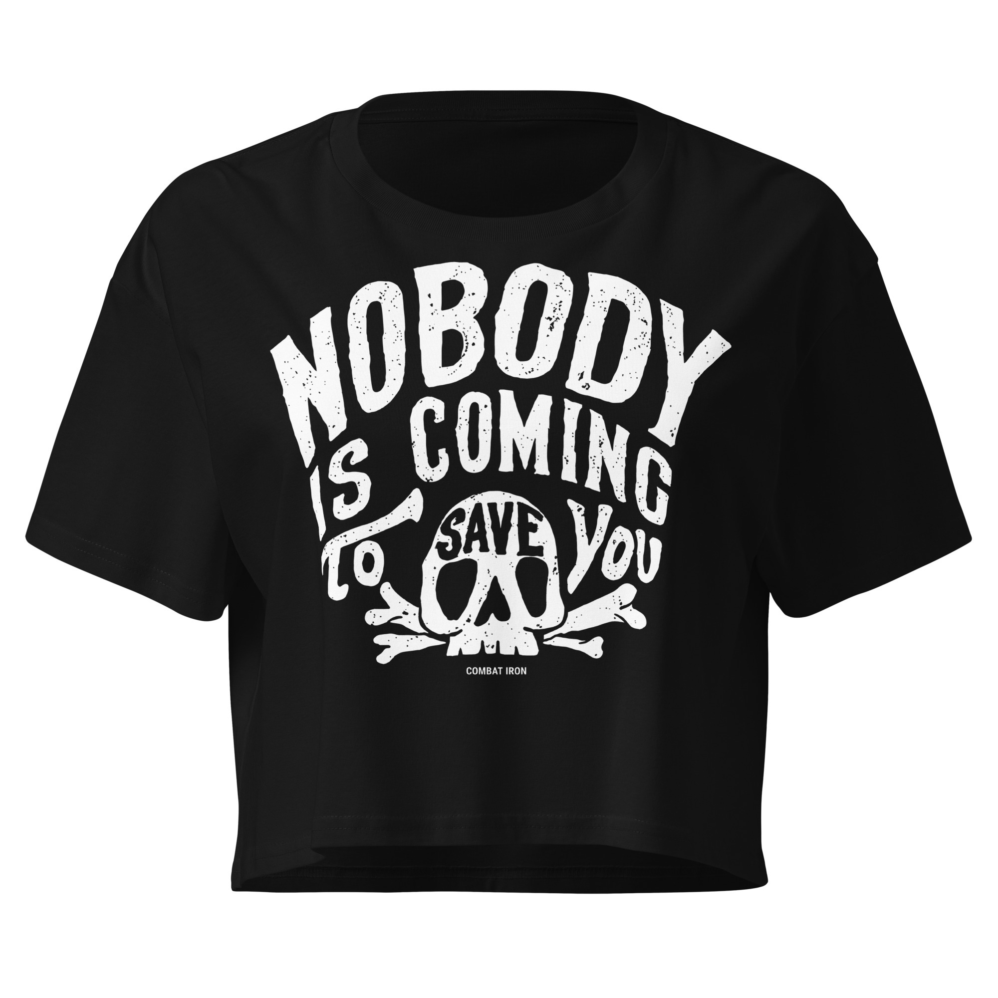 Nobody Is Coming Crop Top