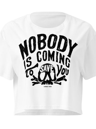 Nobody Is Coming Crop Top [Vit]