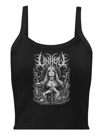 Unholy Black Metal Nun Tank Top
