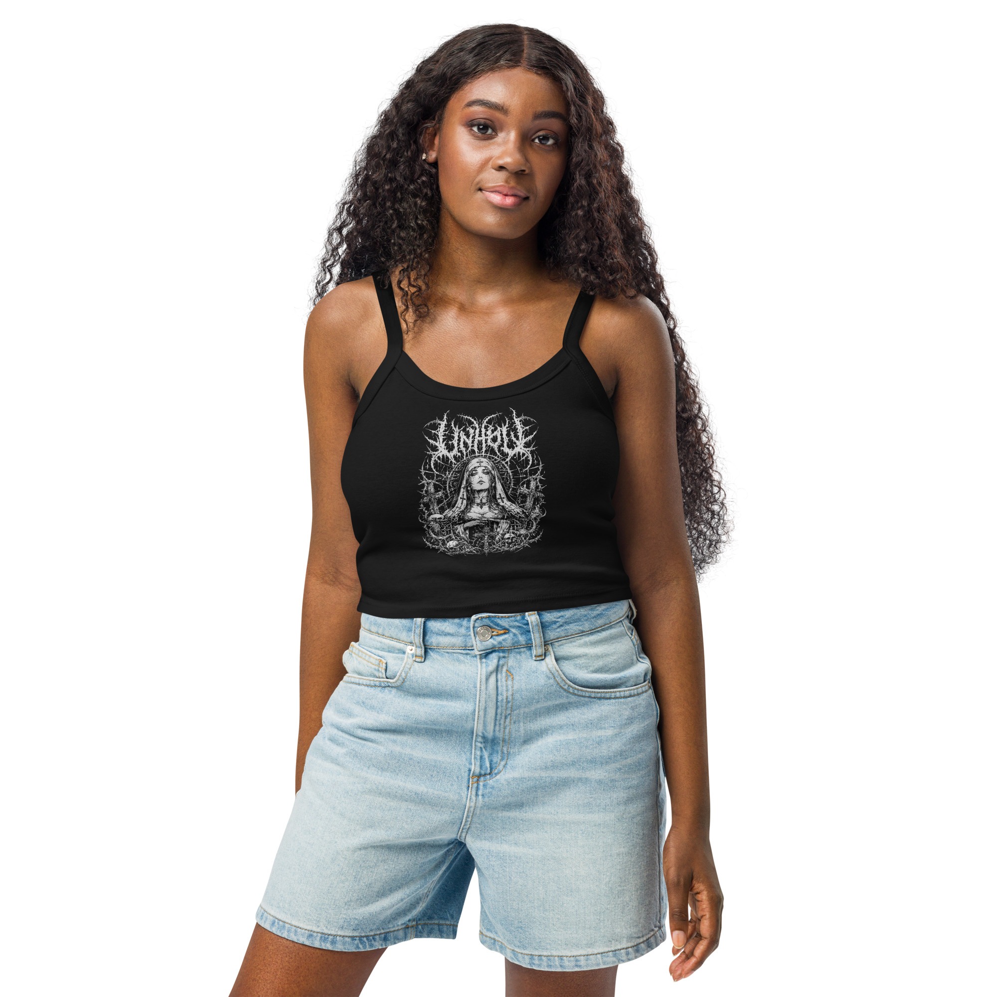 Unholy Black Metal Nun Tank Top - Bild 2