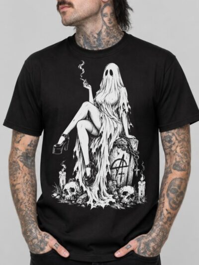 Occult Ghost Witch T-shirt