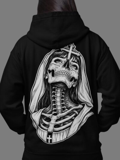 Skeleton Nun Hoodie