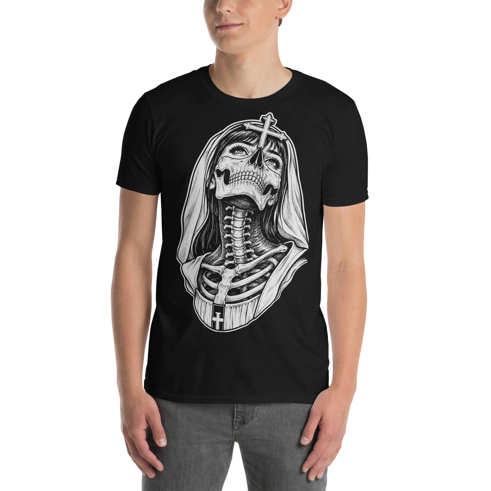 Skeleton Nun T-shirt - Bild 2