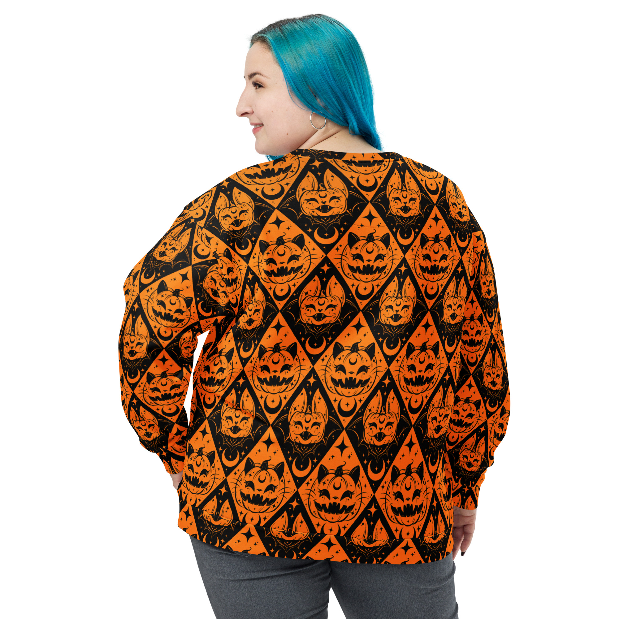 Pumpkin Treat Premium Sweatshirt - Bild 3