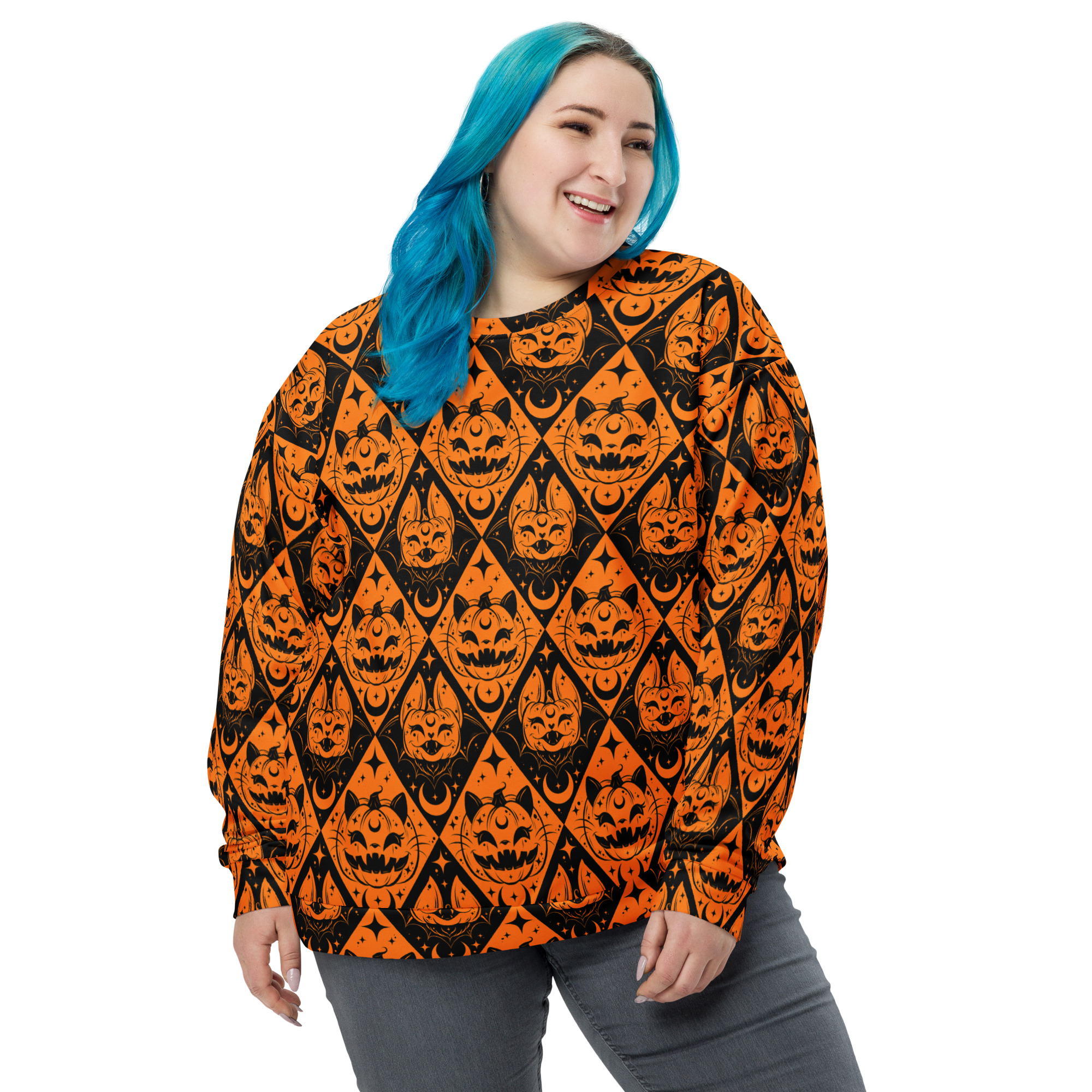 Pumpkin Treat Premium Sweatshirt - Bild 2