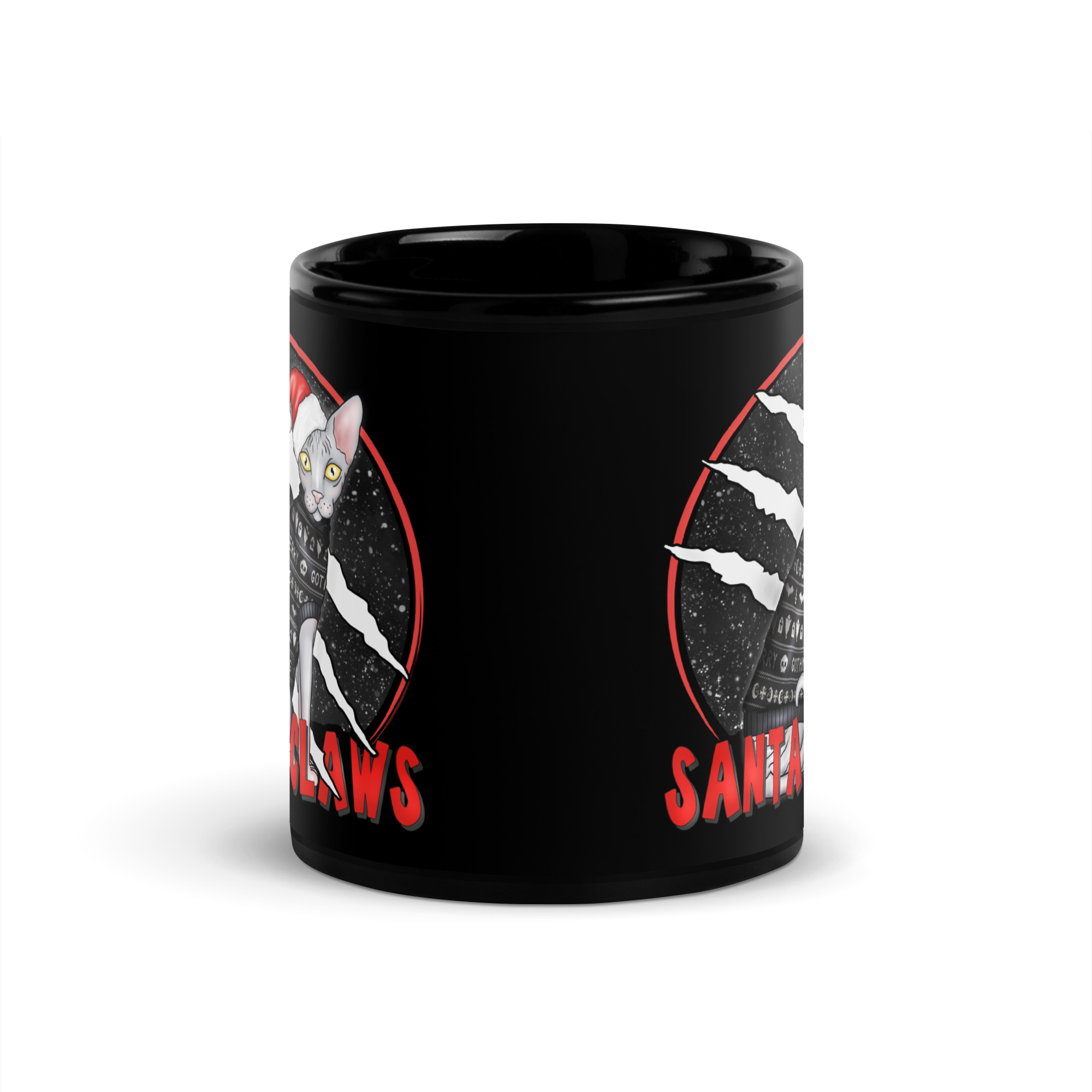 Santa Claws Mugg - Bild 3