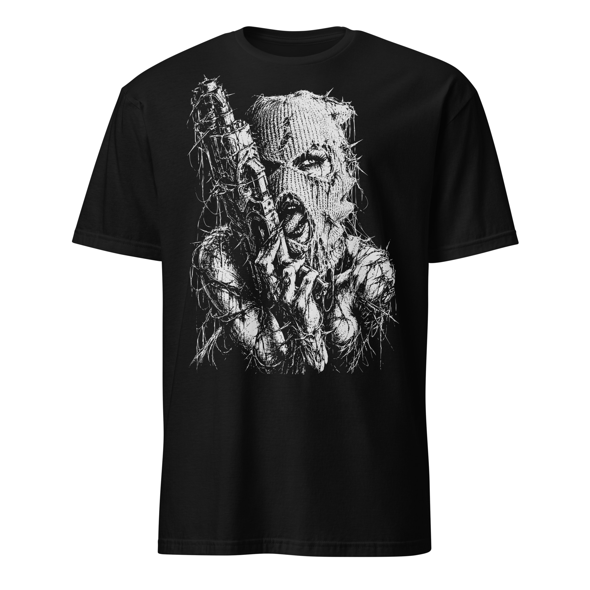 Masked Gun Girl T-shirt - Bild 2