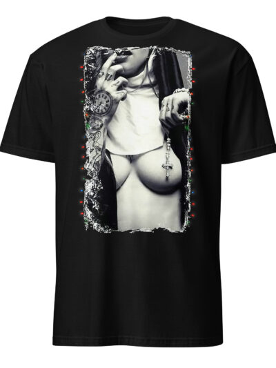 Sexy Nun Christmas T-shirt
