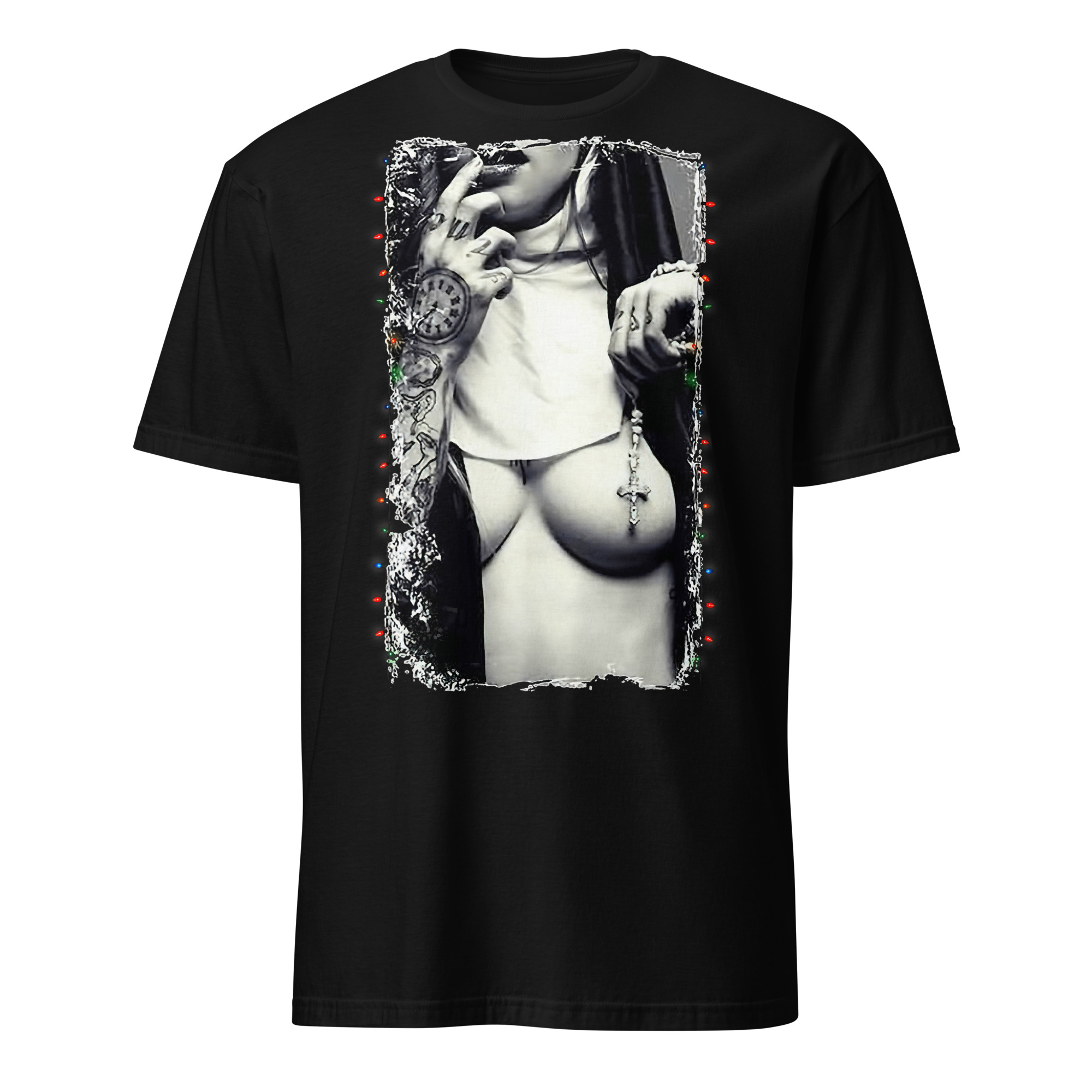Sexy Nun Christmas T-shirt