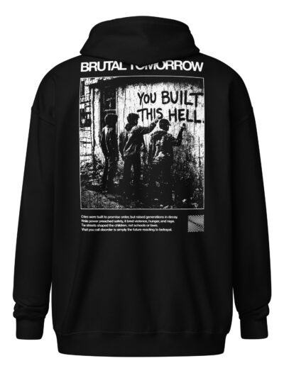 Brutal Tomorrow Zip Hoodie