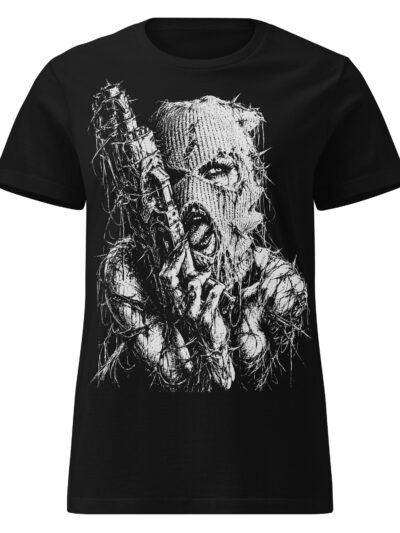 Masked Gun Girl Women's T-shirt