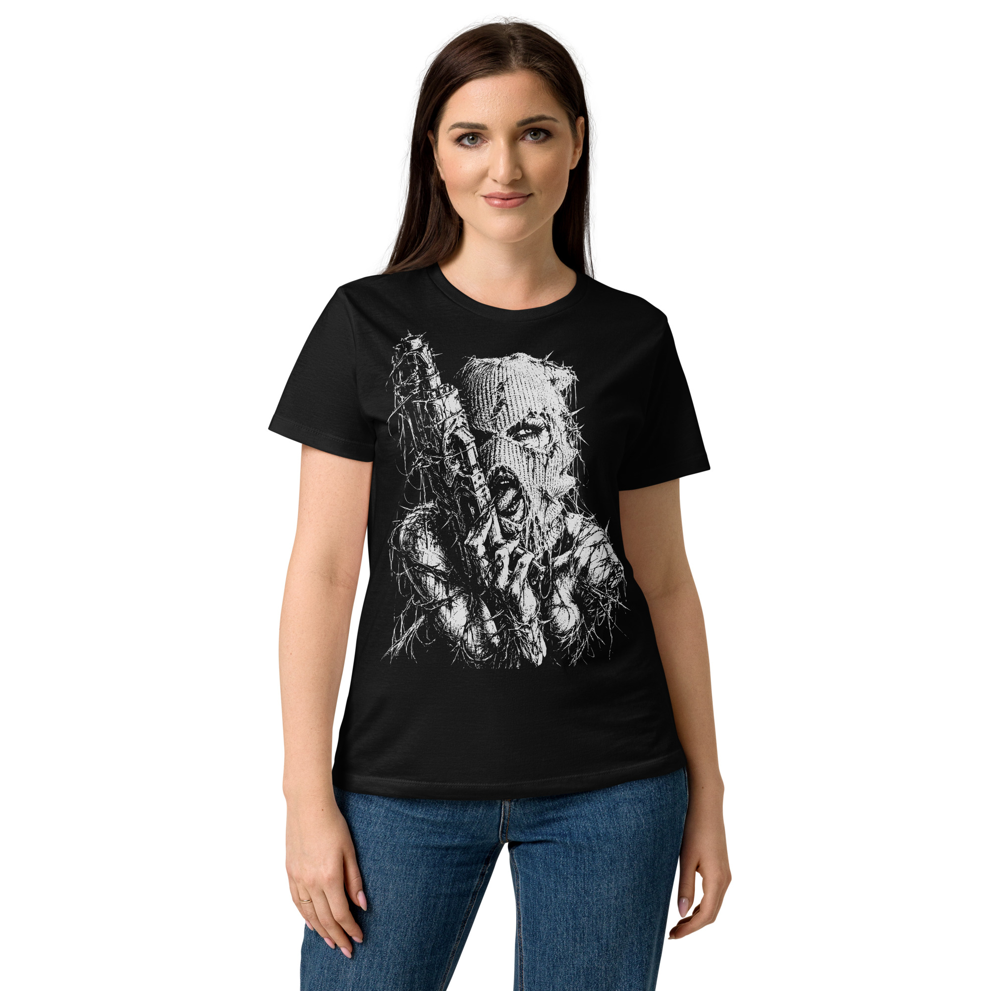 Masked Gun Girl Women's T-shirt - Bild 2