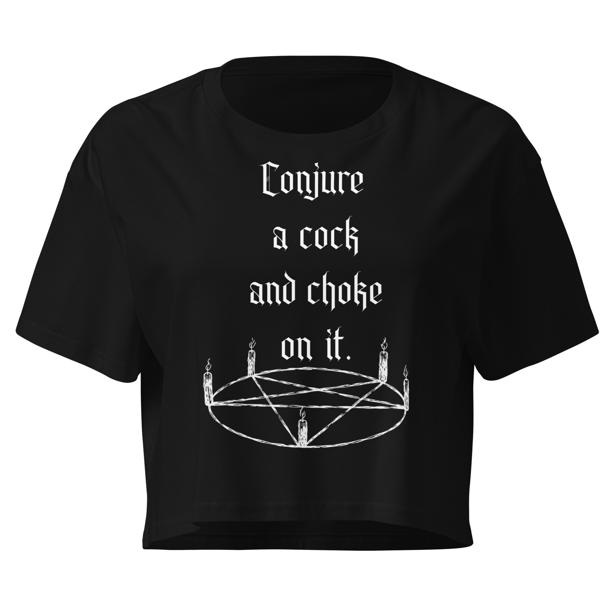 Conjure A Cock Crop Top