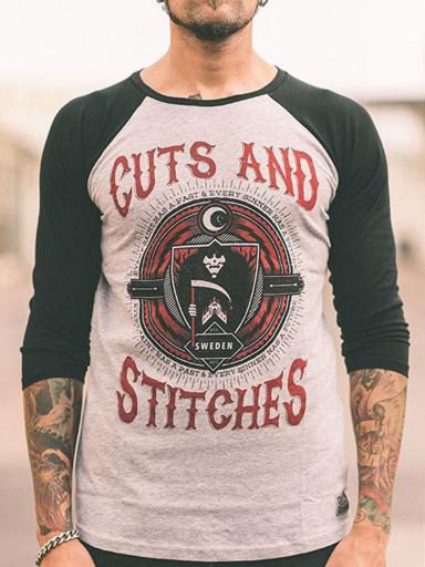 Cuts & Stitches Every Saint baseball-tröja