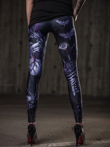 Cuts & Stitches Heartbeat leggings
