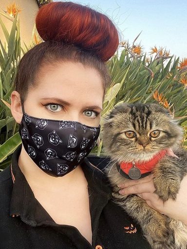 SOURPUSS - Jinx Cat Mask